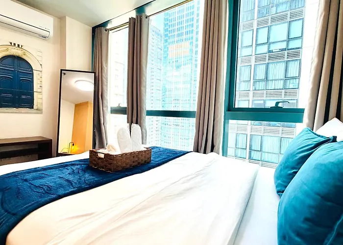 Apartment Free Welcome Breakfast, Big Bgc 2br, Great For 6, 300mbps Fiber, Steps To Mitsukoshi & Uptown, 25r